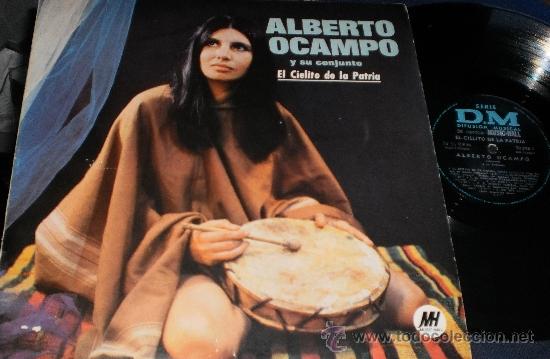 Vinyl records: ALBERTO OCAMPO LP EL CIELITO DE LA PATRIA ARGENTINA
