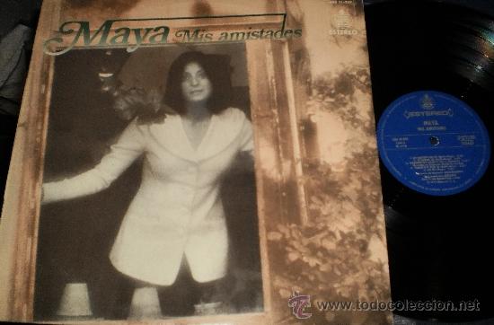 Discos de vinilo: MAYA LP MIS AMISTADES ESPA&Ntilde;A 1973 - Foto 1