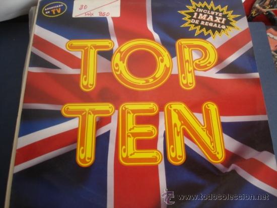 Discos de vinilo: TOP TEN  2x Lp - Foto 1