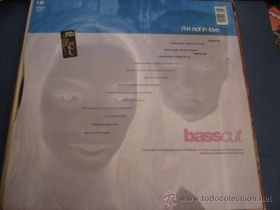 Discos de vinilo: BASSCUT  I&acute;M NOT IN LOVE - Foto 2
