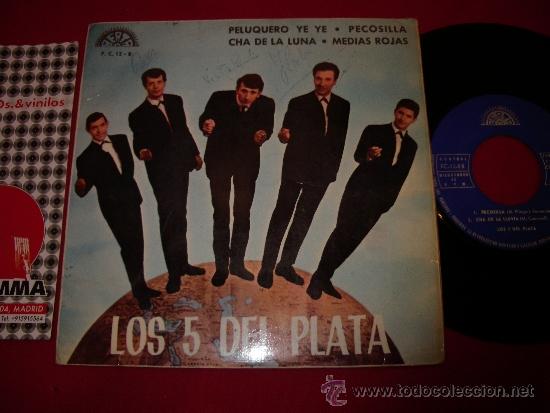 Discos de vinilo: Los 5 del plata Medias rojas EP - Foto 1