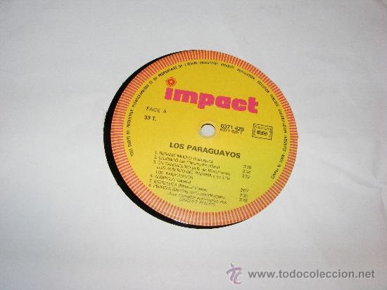 Disques de vinyle: 1 DISCO VINILO - 33 RPM - LP - A&Ntilde;OS 80 - LOS PARAGUAYOS