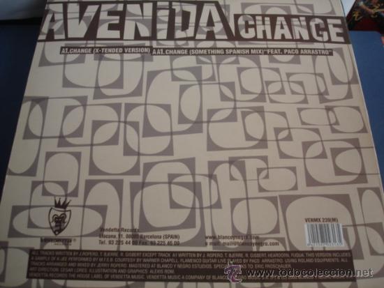 Discos de vinilo: AVENIDA   CHANGE - Foto 2