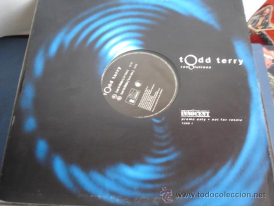 Discos de vinilo: TODD TERRY   RESOLUTIONS  PROMO - Foto 2