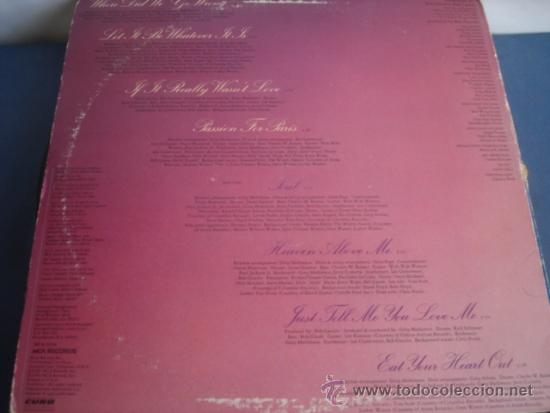 Discos de vinilo: FRANKIE VALLI   HEAVEN ABOVE ME - Foto 2