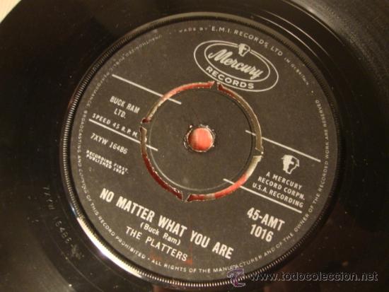 Discos de vinilo: ANTIGUO DISCO SINGLE THE PLATERS - Foto 3