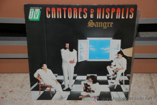 Discos de vinilo: DISCO VINILO LP CANTORES DE HISPALIS &rdquo;SANGRE&rdquo; - Foto 1