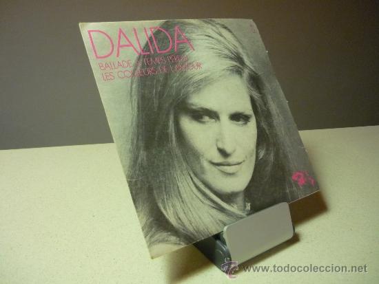 Discos de vinilo: DALIDA BALLADE A TEMPS PERDU SINGLE - Foto 1