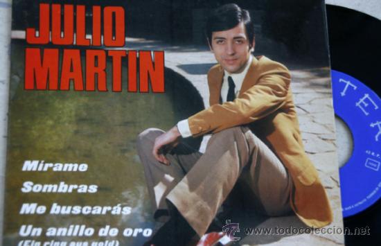 Disques de vinyle: JULIO MARTIN -EP -1968 -BUEN ESTADO