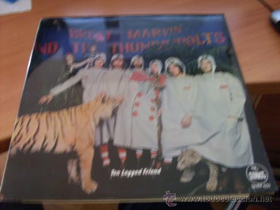 Discos de vinilo: BRETT MARVIN & THUNDERBOLTS (TEN LEGGEDD FRIEND) LP UK 1973 (G-2)