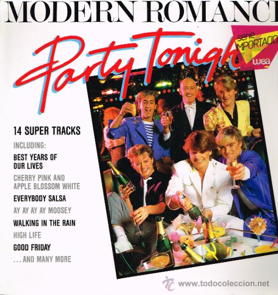 Discos de vinilo: Modern Romance - Party Tonight - Lp 1982 - Foto 1