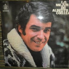 Discos de vinilo: ALBERTO CORTEZ - LO MEJOR DE ALBERTO CORTEZ LP - ORIGINAL ESPAÑA - HISPAVOX 1973 -ESTEREO -. Lote 37608197