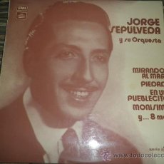 Discos de vinilo: JORGE SEPULVEDA Y SU ORQUESTA LP - ORIGINAL ESPAÑA - EMI REGAL 1971 - MONAURAL -. Lote 37608643
