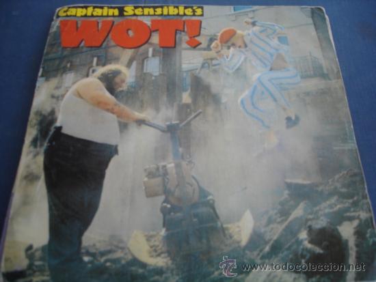 Discos de vinilo: CAPTAIN SENSIBLE   WOT! - Foto 1