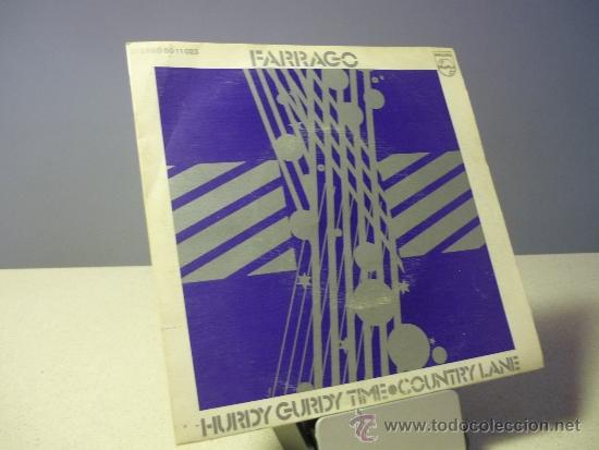Discos de vinilo: FARRAGO  HURDY GURDY SINGLE - Foto 1