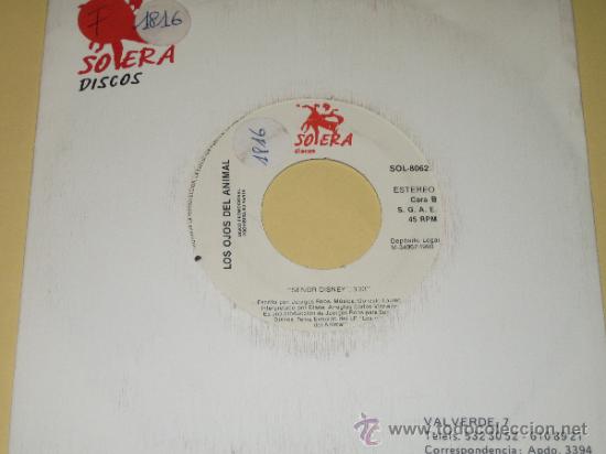 Vinyl-Schallplatten: LOS OJOS DEL ANIMAL - PROMO