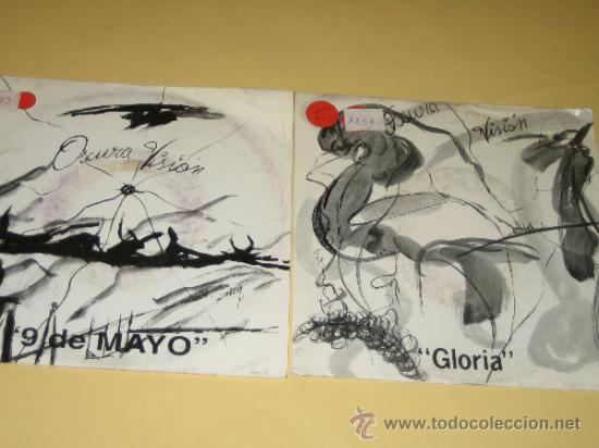 Disques de vinyle: OSCURA VISION - LOTE DE DOS SINGLES