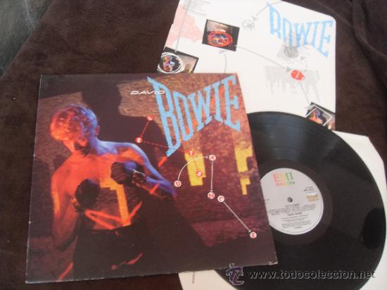 Discos de vinilo: DAVID BOWIE LP Lets Dance. Lets. Made in USA. US. 1983 - Foto 1