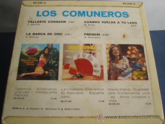 Discos de vinilo: LOS COMUNEROS   FALLASTE CORAZON - Foto 2