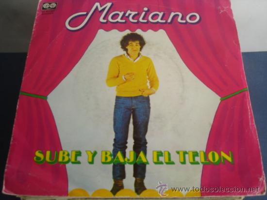 Discos de vinilo: MARIANO   SUBE Y BAJA EL TELON - Foto 1