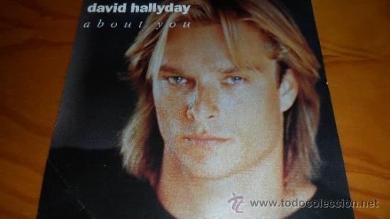 Discos de vinilo: DAVID HALLYDAY . ABOUT YOU / YES OR NO .- - Foto 1