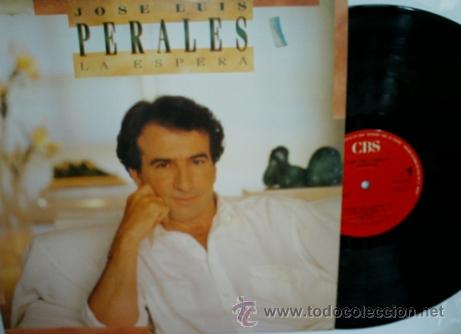 Discos de vinilo: Antiguo disco. JOSE LUIS PERALES. LA ESPERA.  1988 - Foto 1
