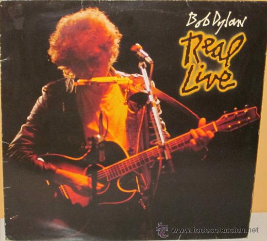 Discos de vinilo: BOB DYLAN - REAL LIVE C B S - 1984 - Foto 1