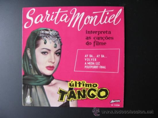 Discos de vinilo: SARA MONTIEL SINGLE PORTUGUES - Foto 1