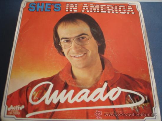 Discos de vinilo: AMADO   SHE&acute;S IN AMERICA - Foto 1