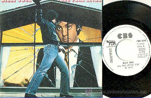 Discos de vinilo: BILLY JOEL - TODO PARA LEYNA - SINGLE ESPA&Ntilde;OL DE VINILO - Foto 1