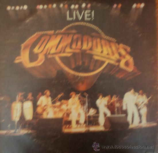 Discos de vinilo: Commodores - Live - Edici&oacute;n de 1977 de Venezuela - Doble - Foto 1