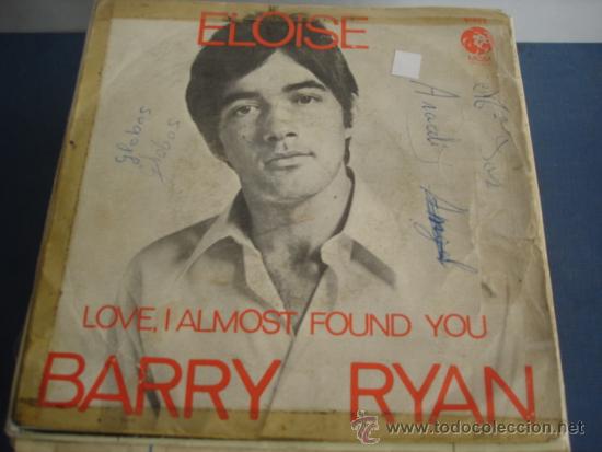 Discos de vinilo: BARRY RYAN   ELOISE - Foto 1