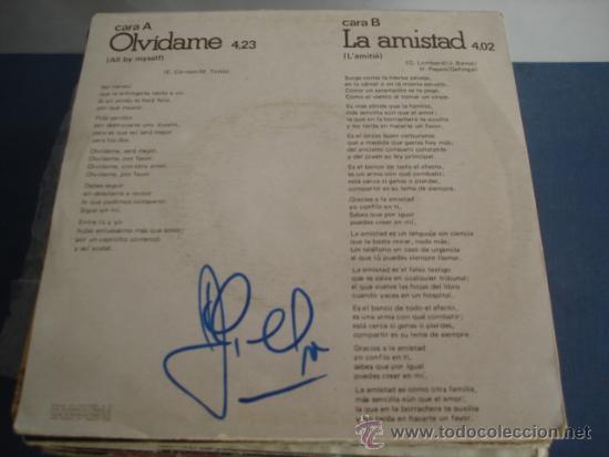 Discos de vinilo: MIGUEL TOTTIS   OLVIDAME - Foto 2