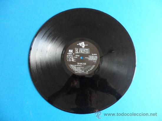 Discos de vinilo: El Frente &rdquo; Barcos &rdquo; 1992 - Foto 3