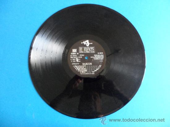Discos de vinilo: El Frente &rdquo; Barcos &rdquo; 1992 - Foto 2
