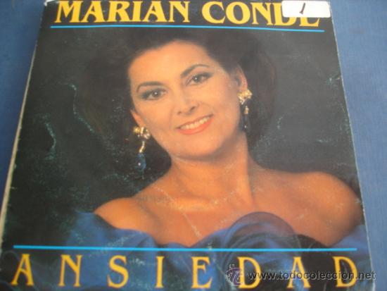 Discos de vinilo: MARIAN CONDE   ANSIEDAD  PROMO - Foto 1