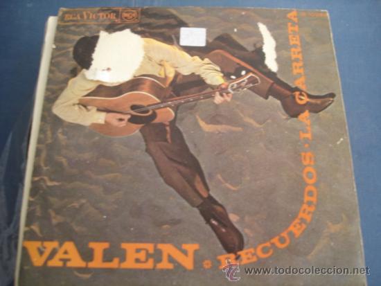 Discos de vinilo: VALEN   RECUERDOS / LA CARRETA - Foto 2
