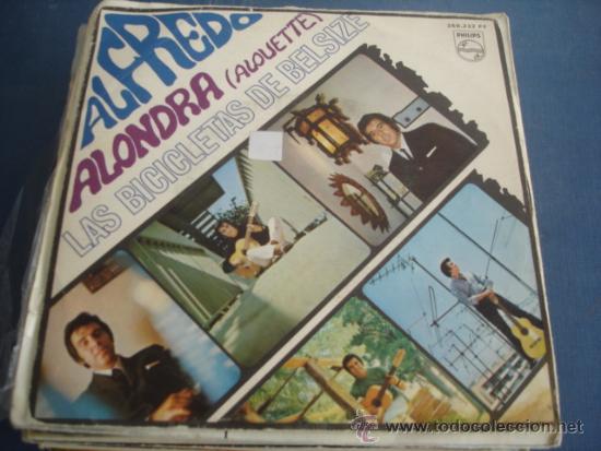 Discos de vinilo: ALFREDO   ALONDRA (ALOUETTE) - Foto 1