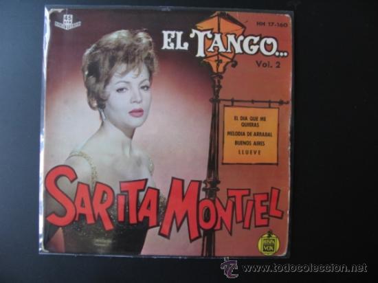 Discos de vinilo: SARA MONTIEL  SINGLE - Foto 1