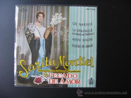 Discos de vinilo: SARA MONTIEL  SINGLE - Foto 1