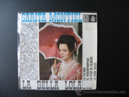 Discos de vinilo: SARA MONTIEL  SINGLE - Foto 1