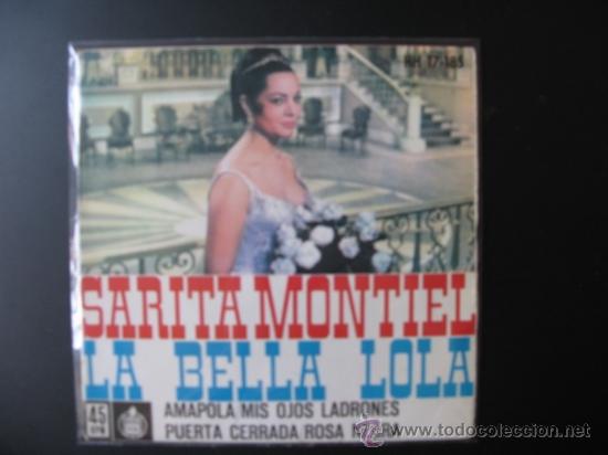 Discos de vinilo: SARA MONTIEL  SINGLE - Foto 1