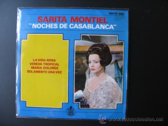 Discos de vinilo: SARA MONTIEL  SINGLE - Foto 1