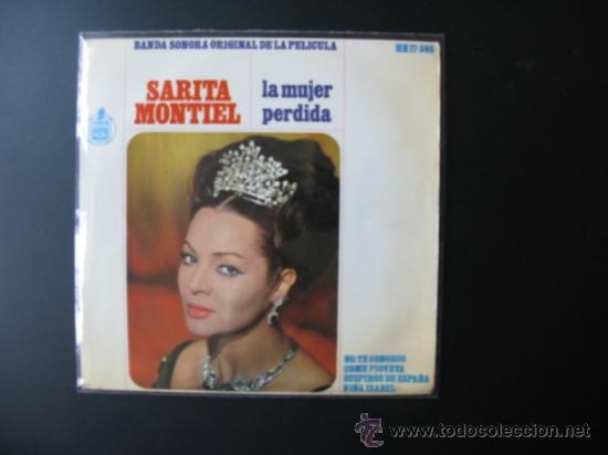 Discos de vinilo: SARA MONTIEL  SINGLE - Foto 1
