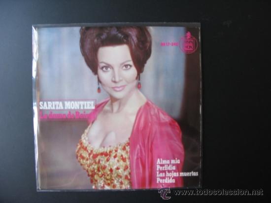 Discos de vinilo: SARA MONTIEL  SINGLE - Foto 1
