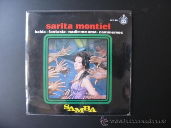Discos de vinilo: SARA MONTIEL  SINGLE - Foto 1