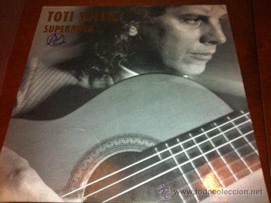 Discos de vinilo: Toti Soler - Supernova - Lp 1988 - - Foto 1