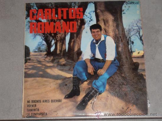 Discos de vinilo: CARLITOS ROMANO - MI BUENOS AIRES QUERIDO - EP - Foto 1