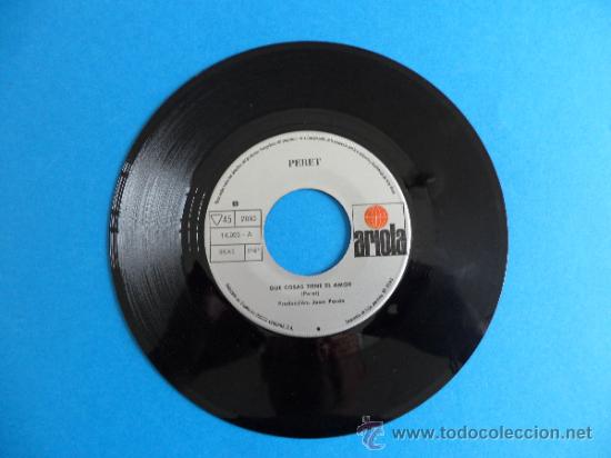 Discos de vinilo: Peret &rdquo; Borriquito &rdquo; Ariola 1971 - Foto 2