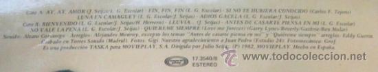 Discos de vinilo: DE NUEVO PEQUE&Ntilde;A  COMPA&Ntilde;IA - Foto 2
